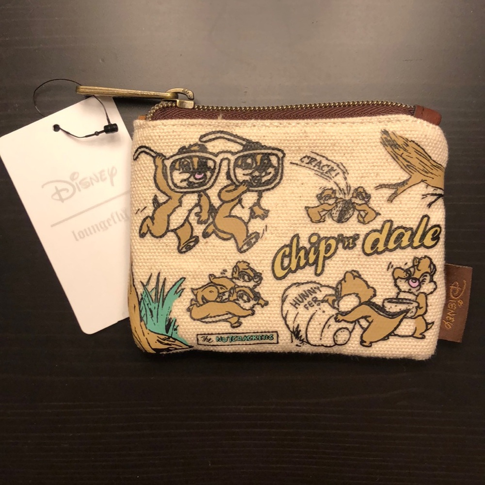 Loungefly Chip and Dale Coin Purse
